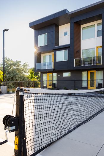 Pickleball court